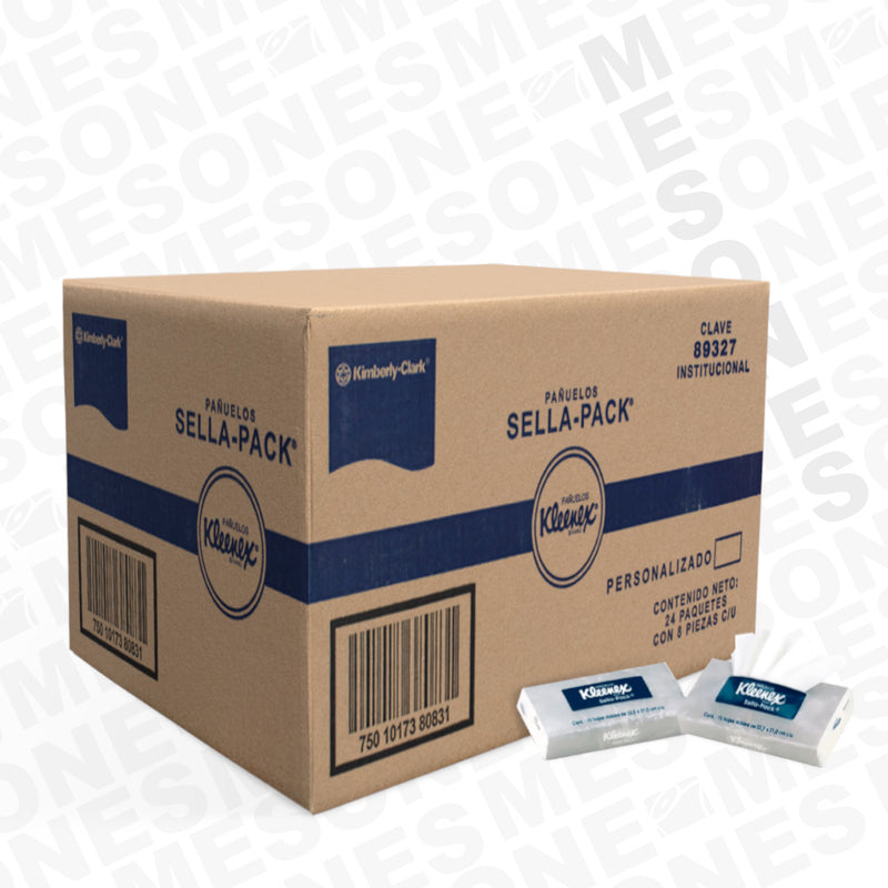 Kleenex Facial Sella Pack 15 HD / Pañuelos de bolsillo 89327 – Bodega de  Papel Mesones